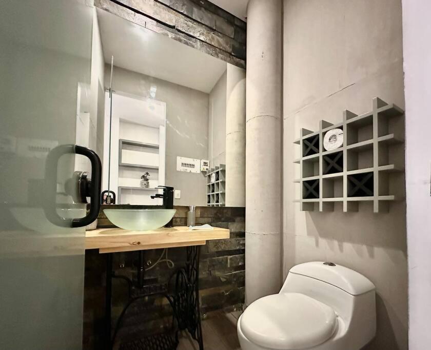 보고타 Unique Loft Design, Zona G With Private Terrace 아파트 외부 사진